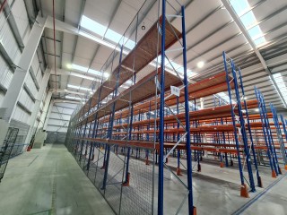 HID Haverhill - Dismantle and Removal of Pallet Racking from a Warehouse in Haverhill