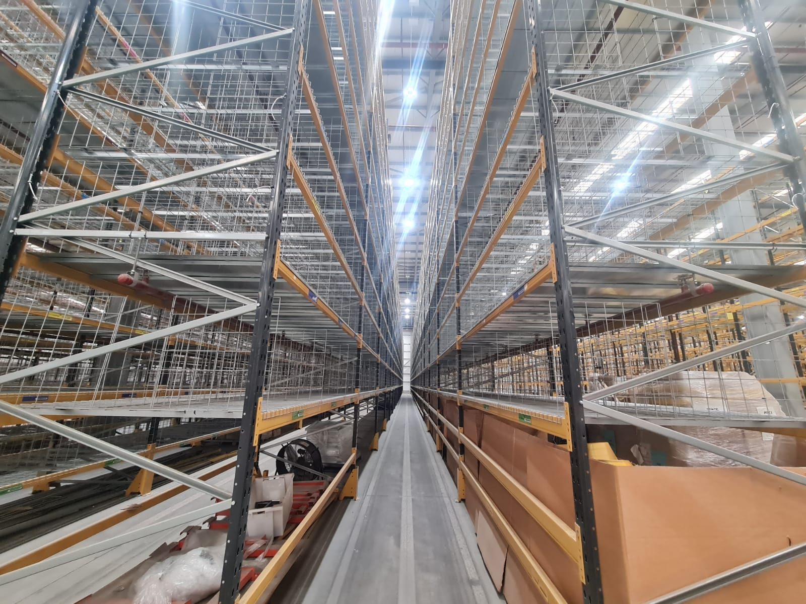 antrim pallet racking removal mezzanine and warehouse restoration